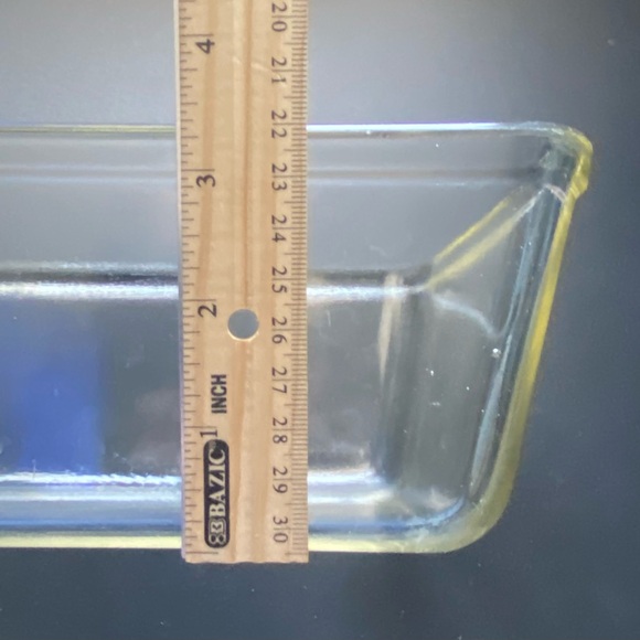 Large Clear Pyrex Loaf Dish - Picture 3 of 4
